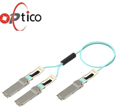 400G-OAOC-A2-xM 400G OSFP Kepada 2xQSFP56 200G AOC