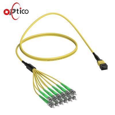 40G   MPO   MTP   Perempuan   Breakout   ST   UPC   Penyambung   Tampalan   Kabel