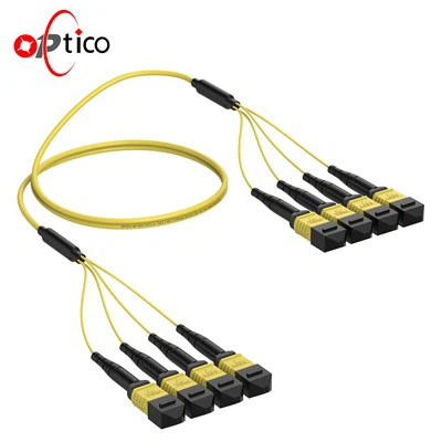 48F MPO To MPO APC Patch Cord Jenis Fanout