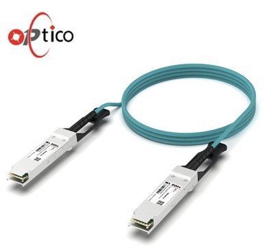 Kabel Optik Aktif AOC QPQ2 XXM 100G QSFP28 HINGGA 100G